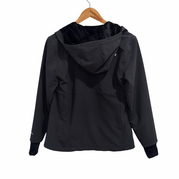 The North Face Shelbe Raschel Faux Fur Lined Hooded Windwall Jacket - Picture 5 of 10